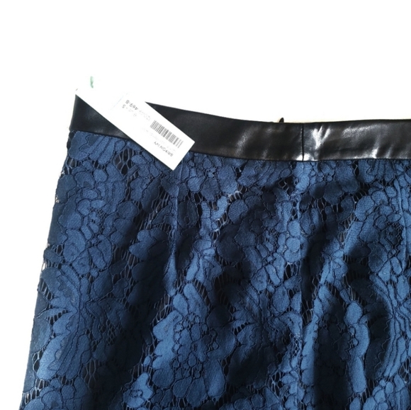 NWT Brixon Ivy Blue Cyndi Lace Pencil Skirt Small - Picture 7 of 9